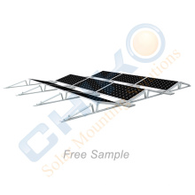 Fast installation PV mounting for flat roof
